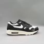 nike air max 1 golf patta wave noir blanc